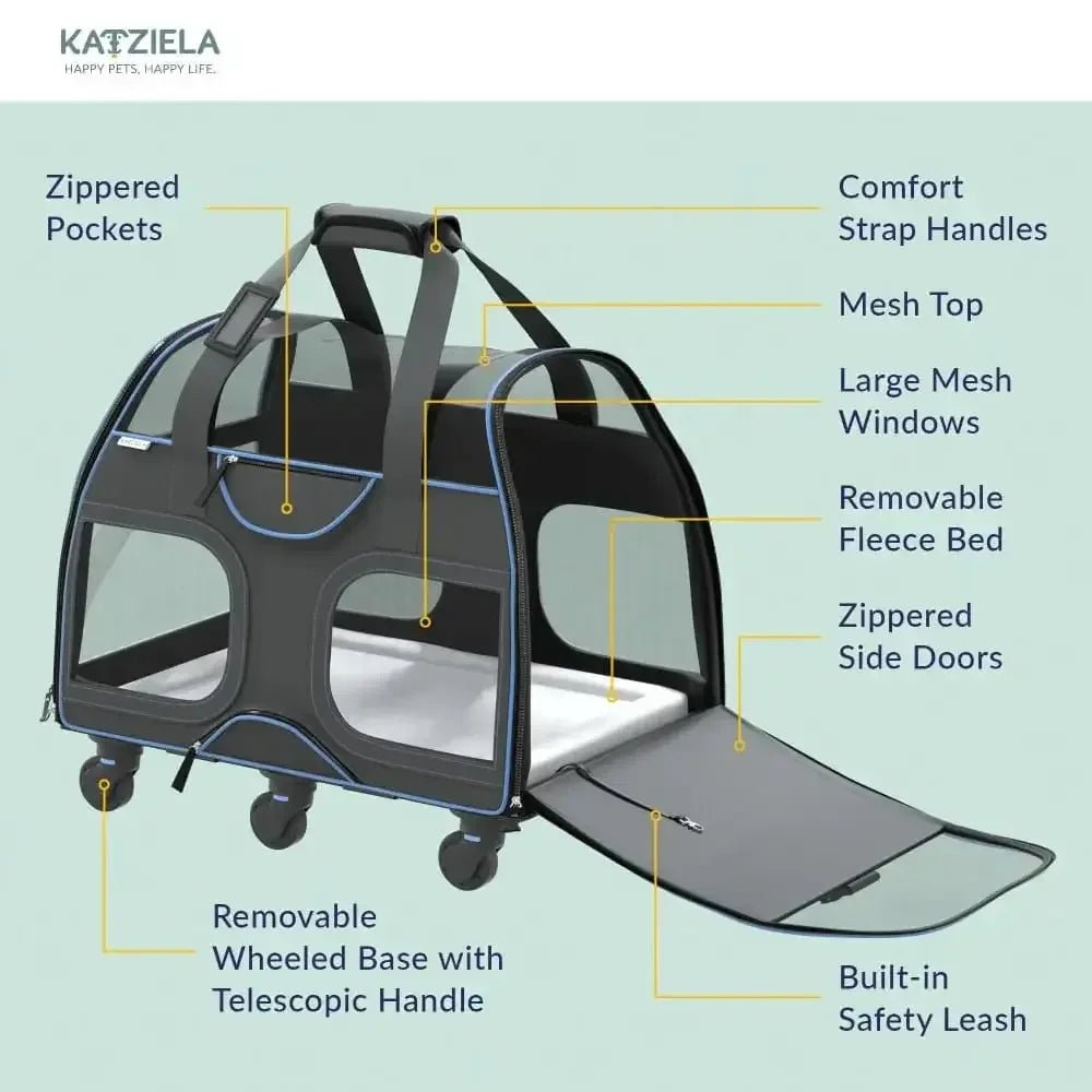Katziela Luxury Rider Dog & Cat Carrier - Talis Us