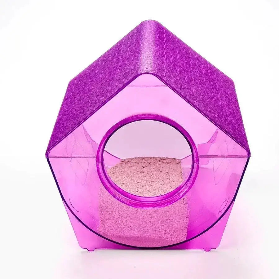 Kaytee Chinchilla Bath House Assorted 8.64 in X 9 in X 8.5 in Kaytee® CPD