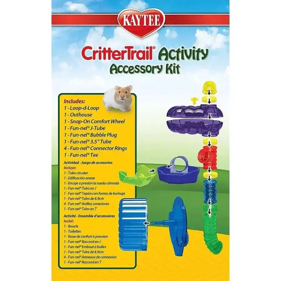 Kaytee CritterTrail Small Animal Accessory Activity Kit 9 in X 9 in X 18 in Kaytee® CPD