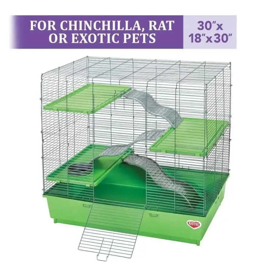 Kaytee My First Home Habitat Multi-Level For Exotics Cage 30.5 X 18 X 30 Kaytee® CPD