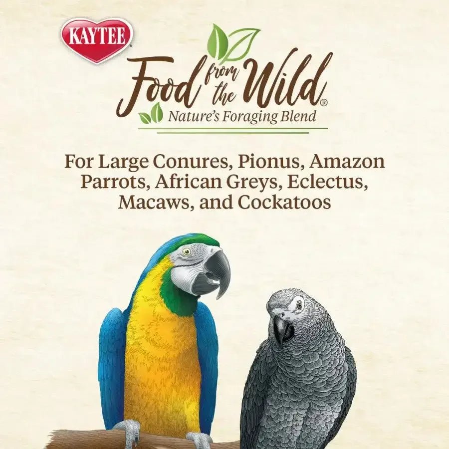 Kaytee Food from the Wild Natural Snack Med/Lrg Pet Bird - Talis Us