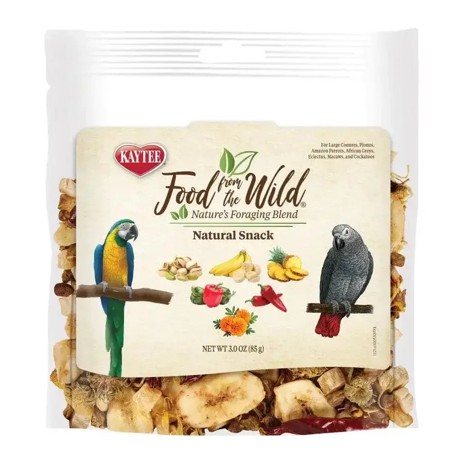 Kaytee Food from the Wild Natural Snack Med/Lrg Pet Bird - Talis Us