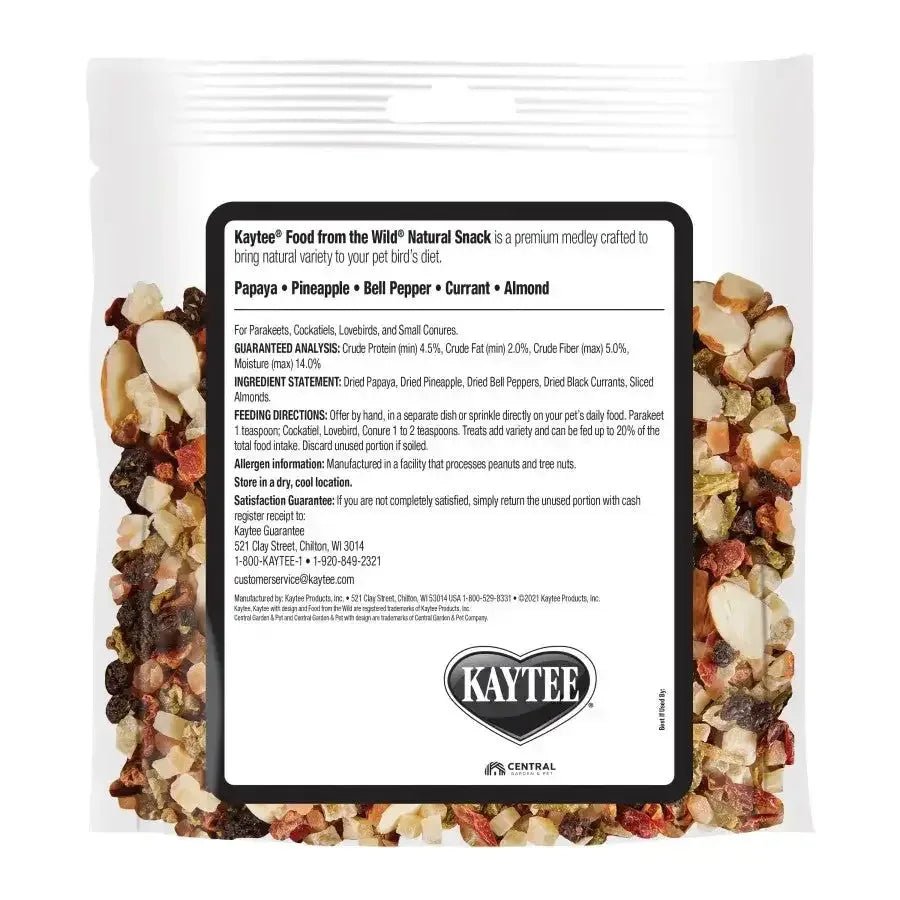 Kaytee Food From the Wild Natural Snack Small Pet Bird - Talis Us