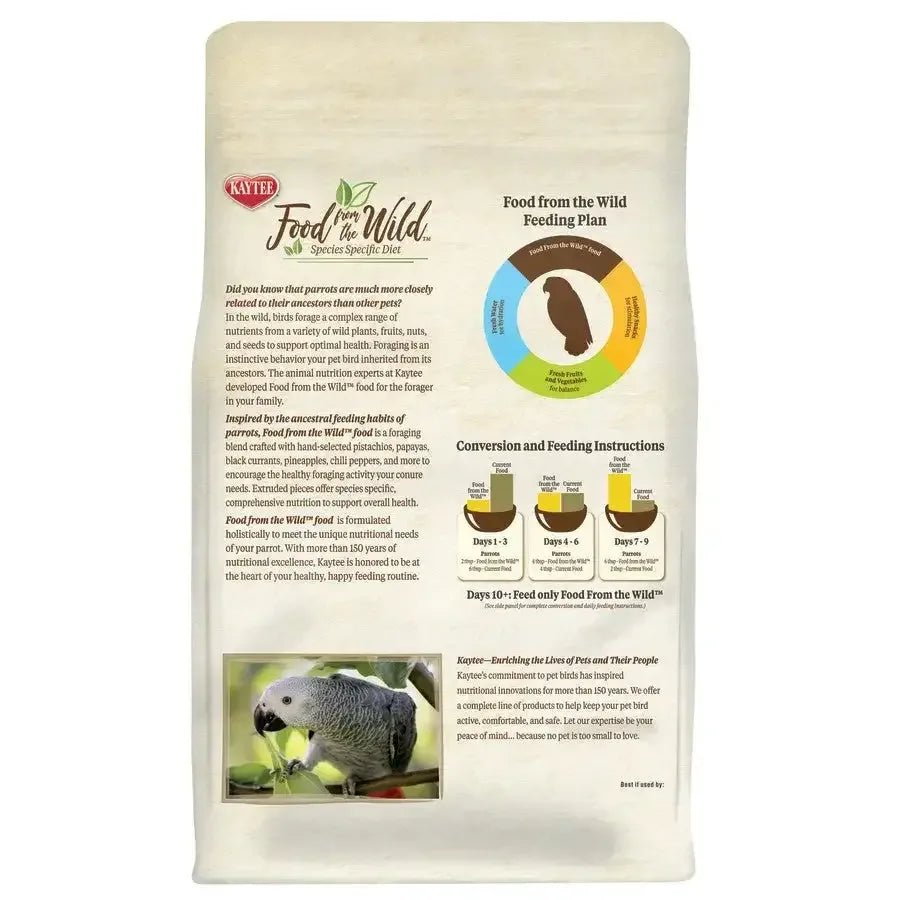 Kaytee Food from the Wild Parrot 2.5 lb - Talis Us