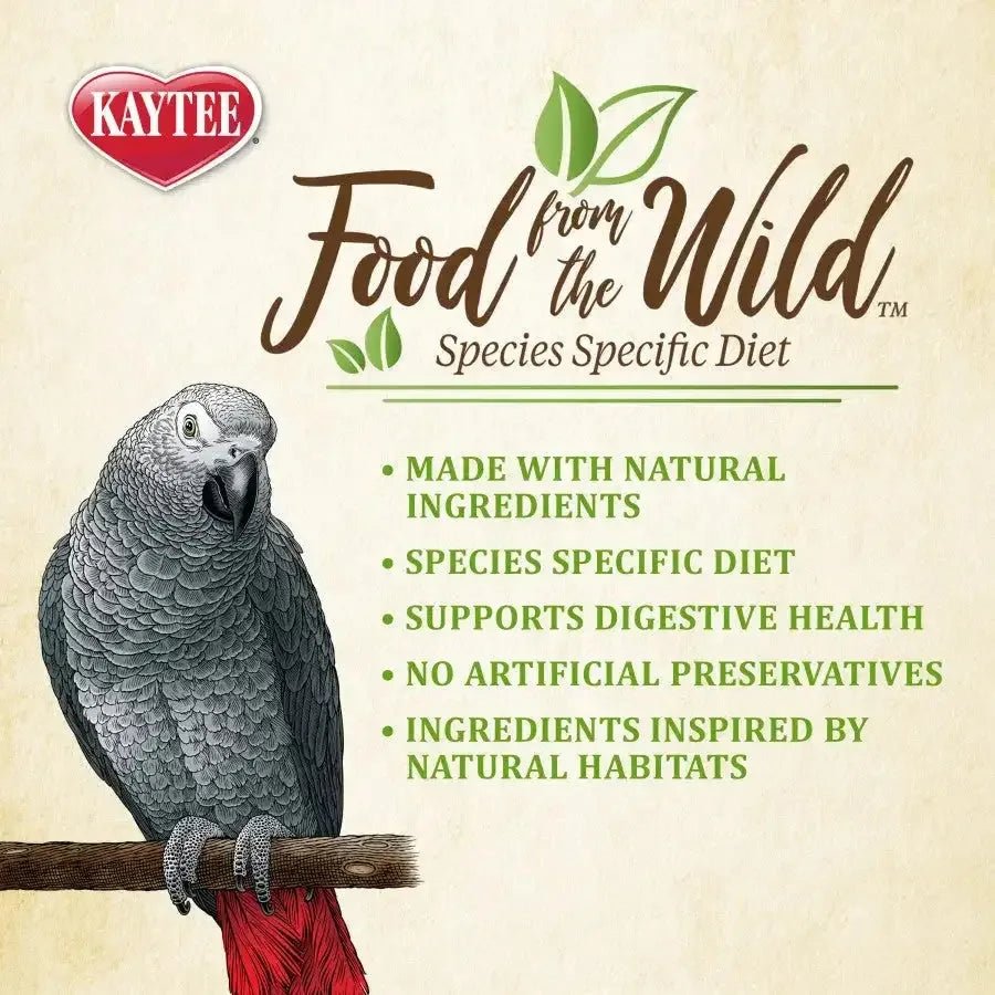 Kaytee Food from the Wild Parrot 2.5 lb - Talis Us