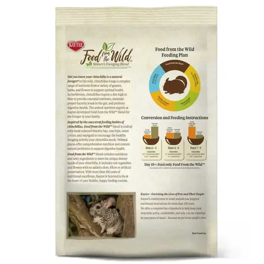 Kaytee Food From The Wild Chinchilla 3 Lb Kaytee® CPD