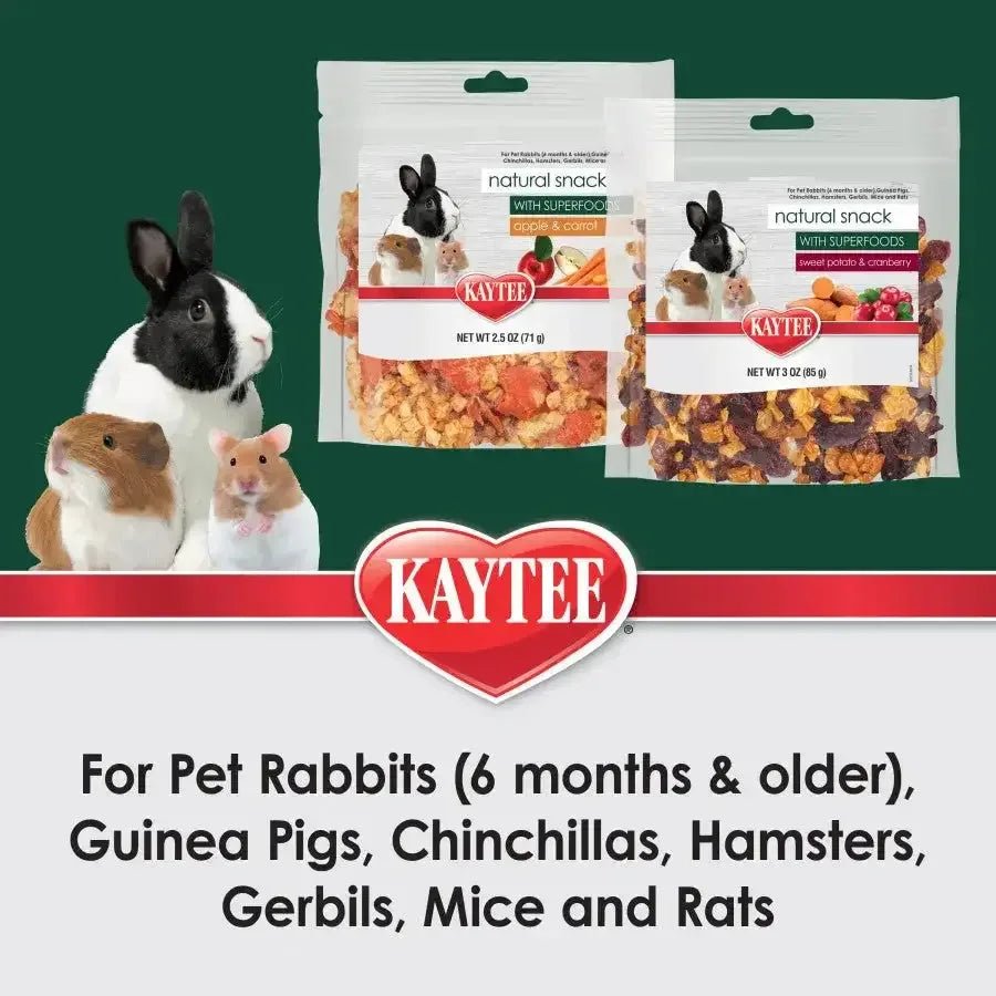 Kaytee Natural Snack with Superfoods Sweet Potato & Cranberry - Talis Us