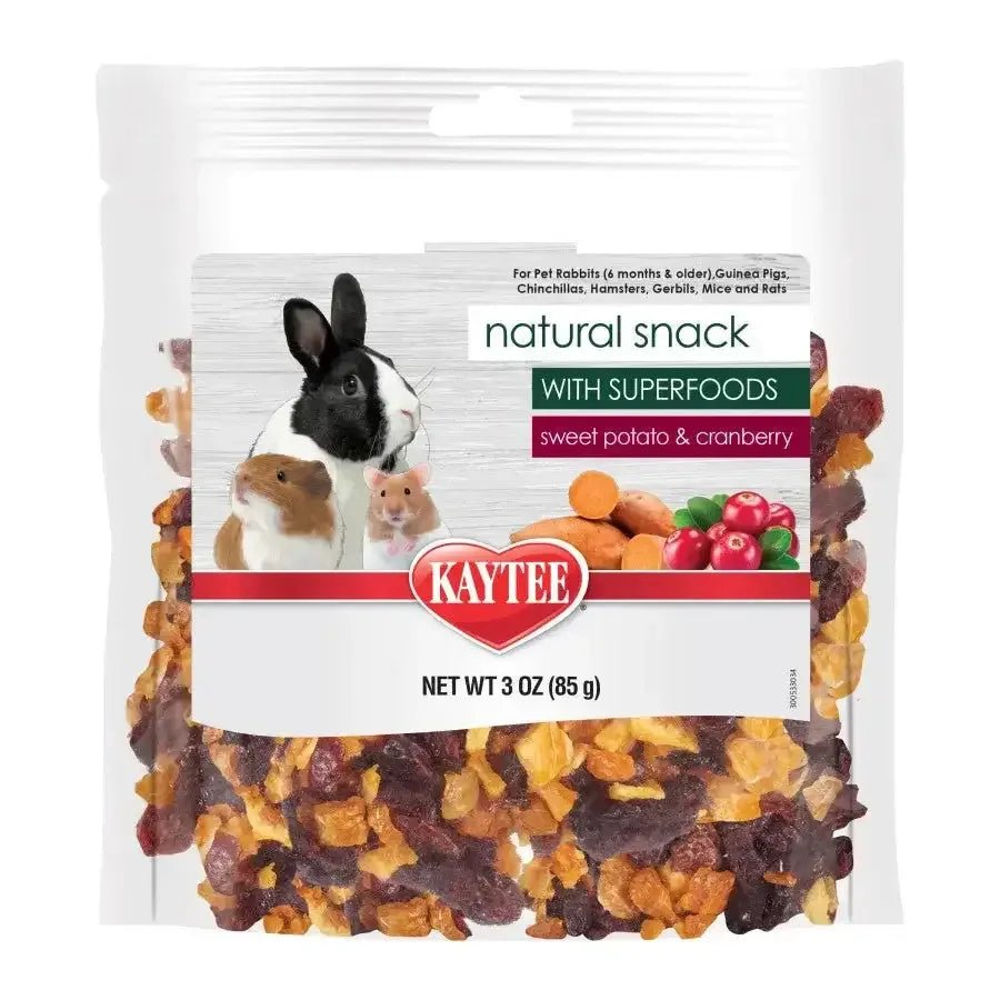 Kaytee Natural Snack with Superfoods Sweet Potato & Cranberry - Talis Us