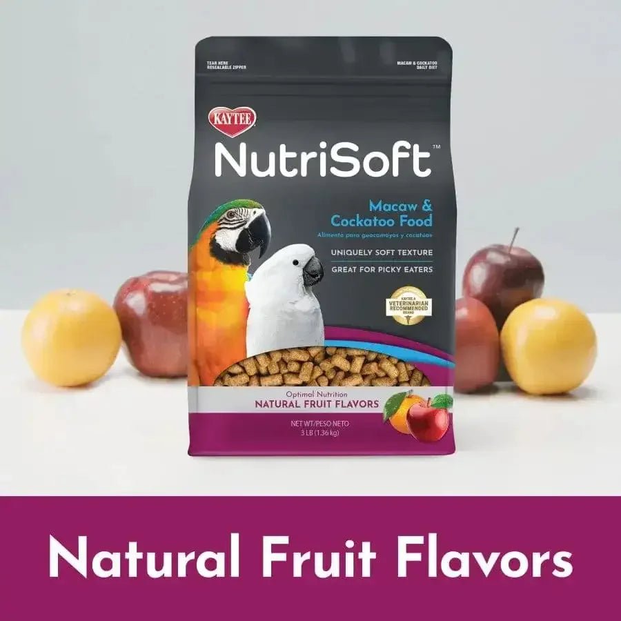 Kaytee NutriSoft Macaw & Cockatoo 3 lb - Talis Us