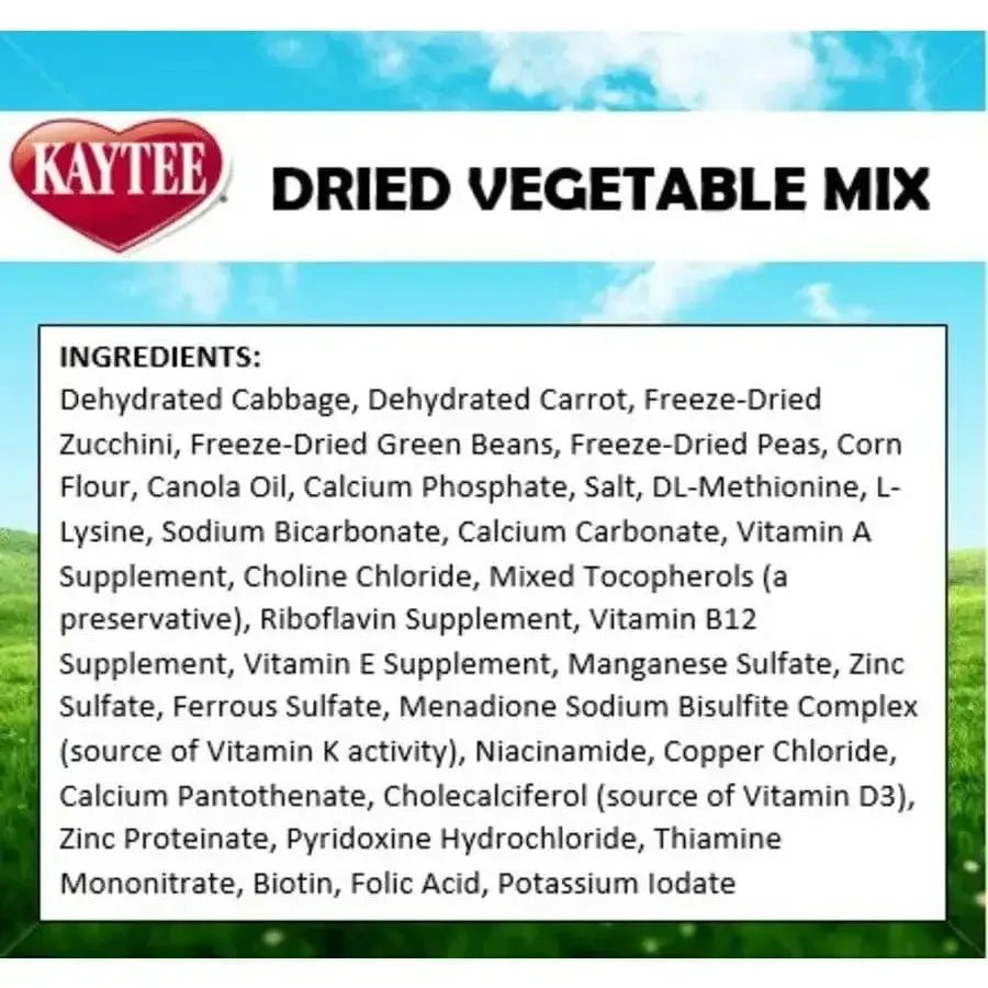 Kaytee Vegetable Mix 3.5 oz - Talis Us