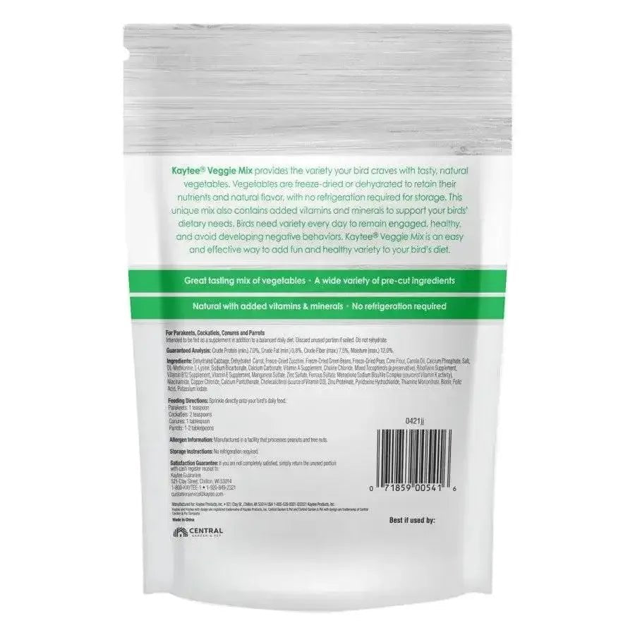 Kaytee Vegetable Mix 3.5 oz - Talis Us