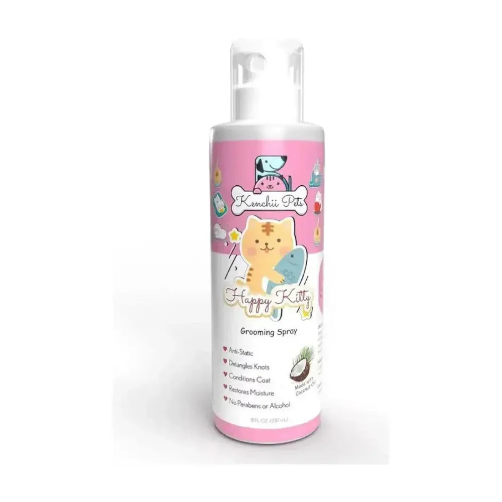 Kenchii Pets Happy Kitty 8oz Grooming Spray - Talis Us
