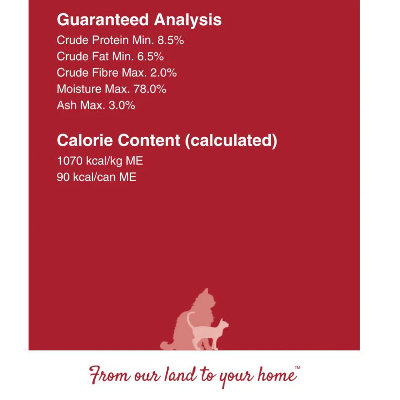 Kiwi Country Beef & NZ Green Mussel Wet Cat Food 24ea/3 oz - Talis Us