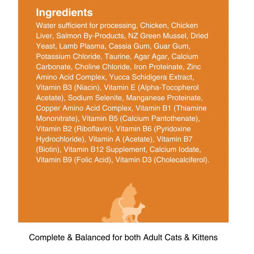 Kiwi Country Chicken & NZ Green Mussel Wet Cat Food 24ea/3 oz - Talis Us