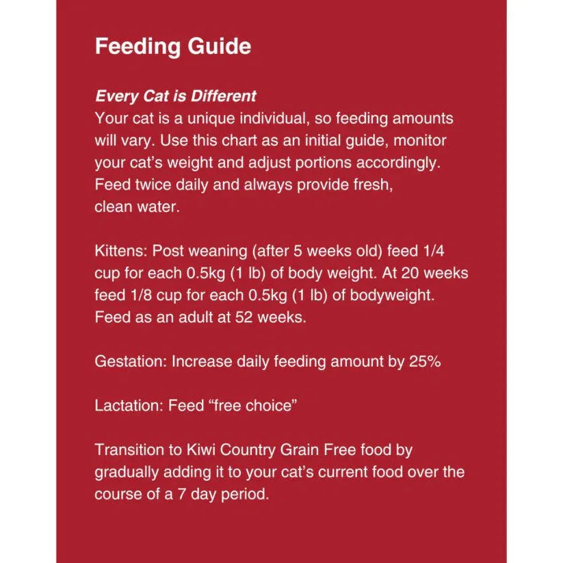 Kiwi Country Grain - Free Beef & NZ Green Mussel Dry Cat Food 2.2 lb - Talis Us