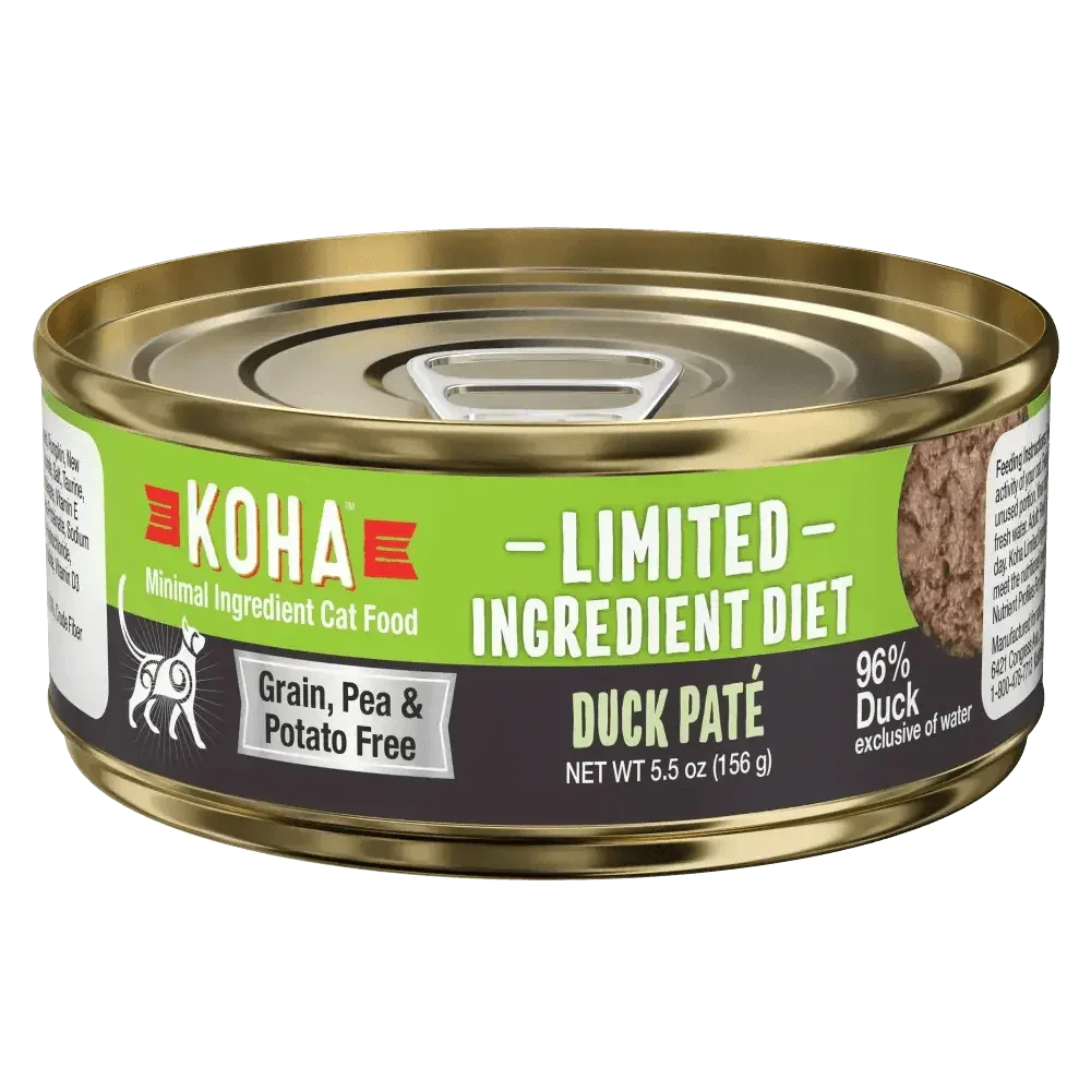 KOHA Limited Ingredient Diet Duck Pâté Wet Cat Food - Talis Us