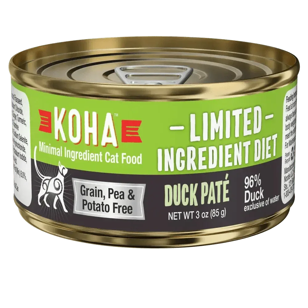 KOHA Limited Ingredient Diet Duck Pâté Wet Cat Food - Talis Us
