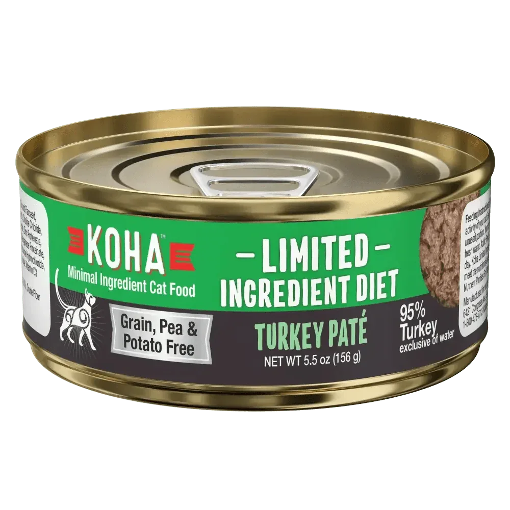 KOHA Limited Ingredient Diet Turkey Pâté Wet Cat Food - Talis Us