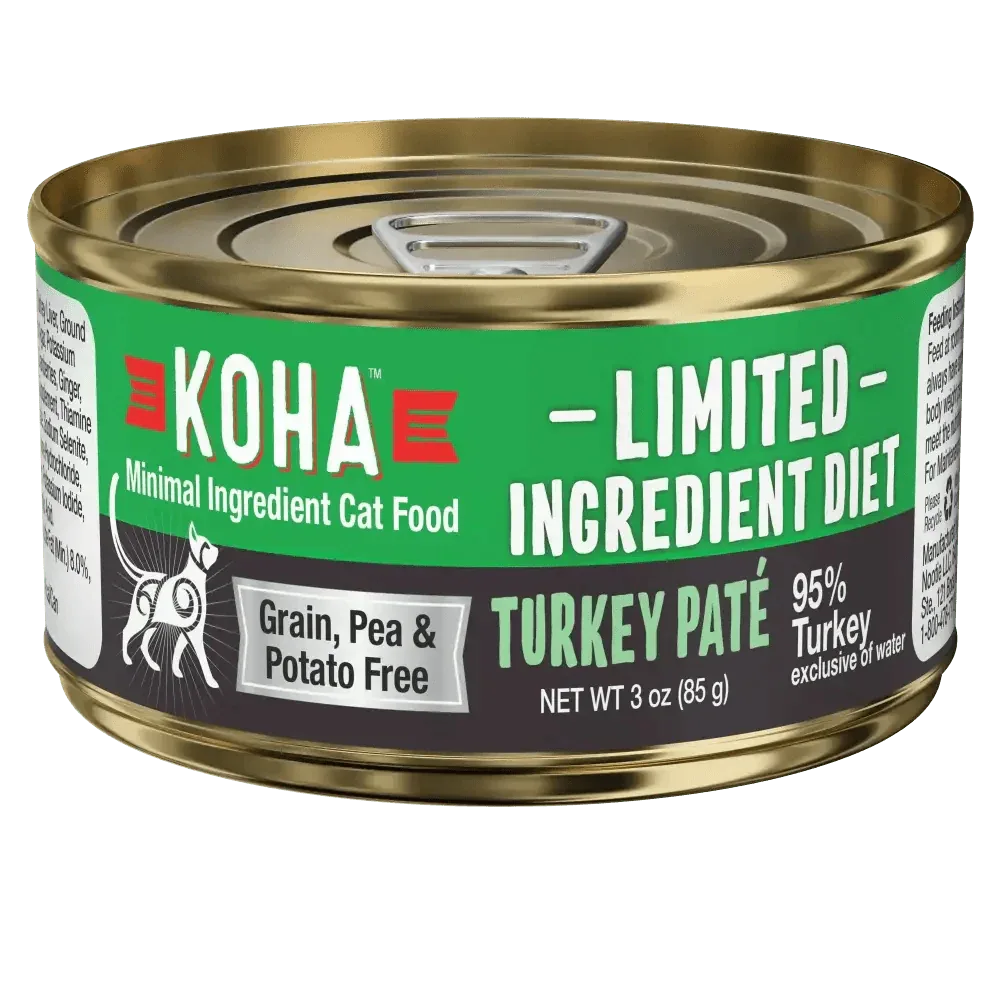 KOHA Limited Ingredient Diet Turkey Pâté Wet Cat Food - Talis Us