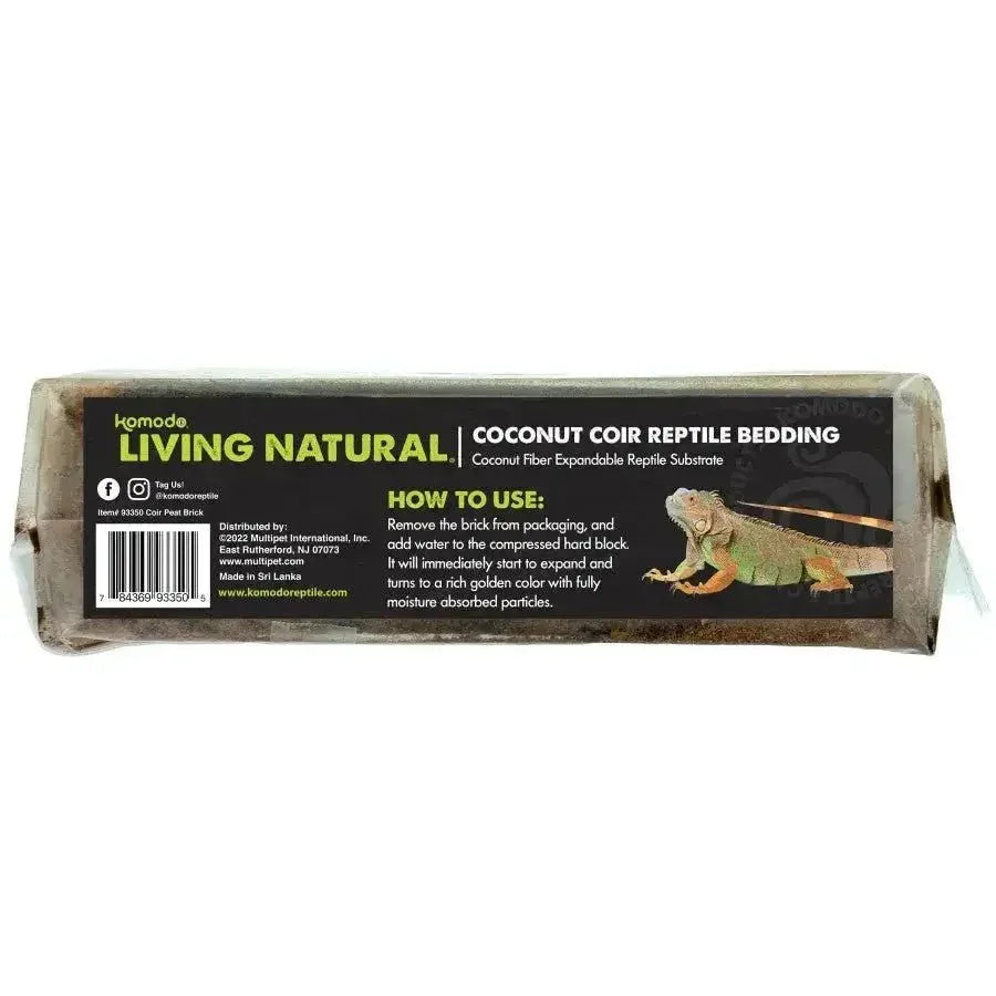Komodo Living Natural Coconut Coir Reptile Bedding Brick - Talis Us