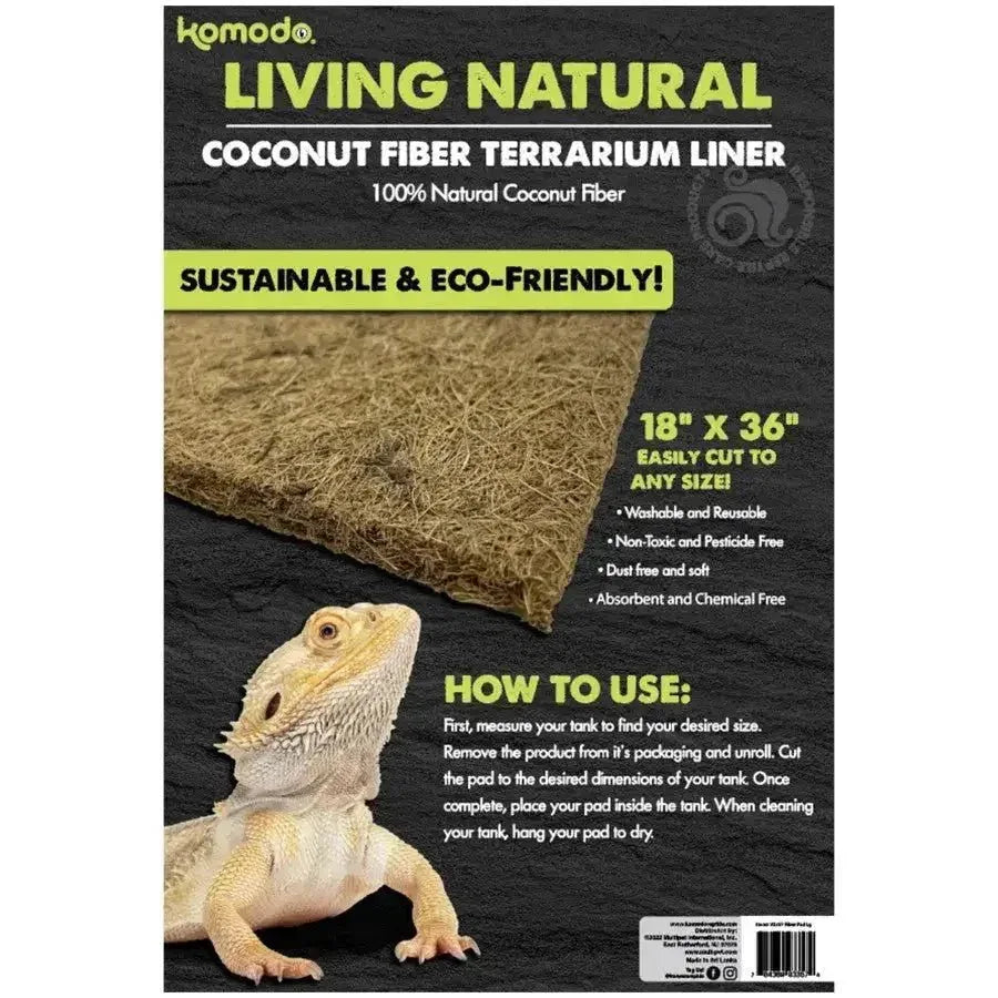 Komodo Living Natural Coconut Fiber Terrarium Liner - Talis Us