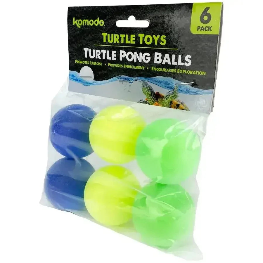 Komodo Ping Pong Balls Turtle Toys 6 pk - Talis Us