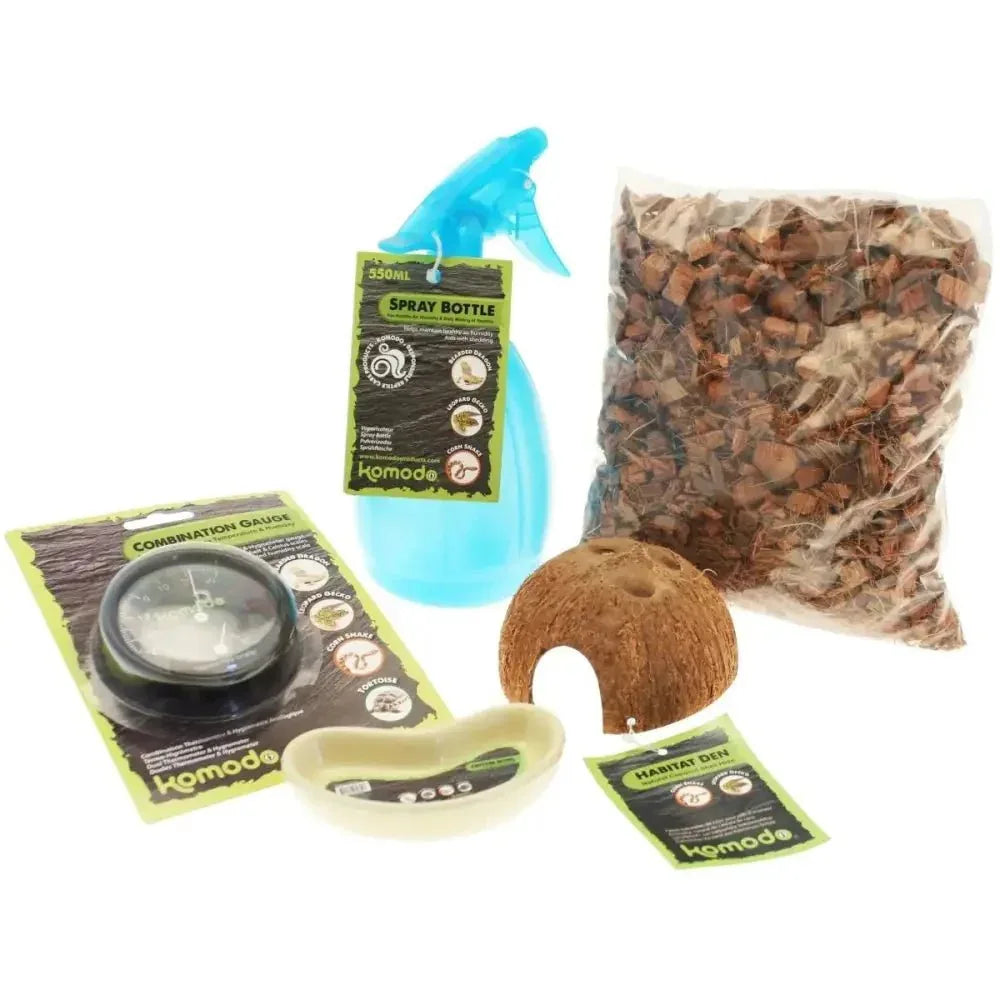 Komodo Plastic Terrarium Basic Spider Kit - Talis Us