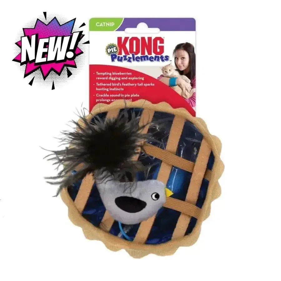 KONG Cat Puzzlements Pie Cat Toy - Talis Us