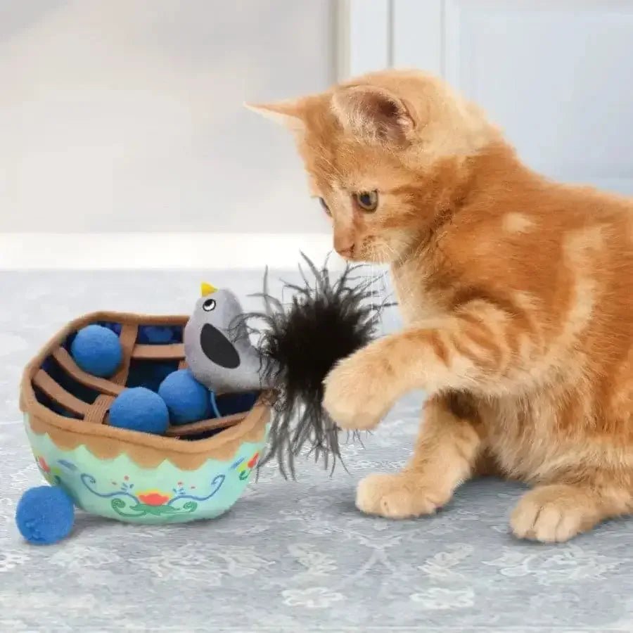 KONG Cat Puzzlements Pie Cat Toy - Talis Us