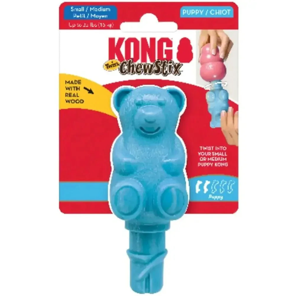 KONG ChewStix Puppy Twist Dog Toy - Talis Us