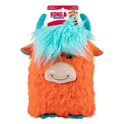 KONG Comfort Highland Cow Dog Toy - Talis Us