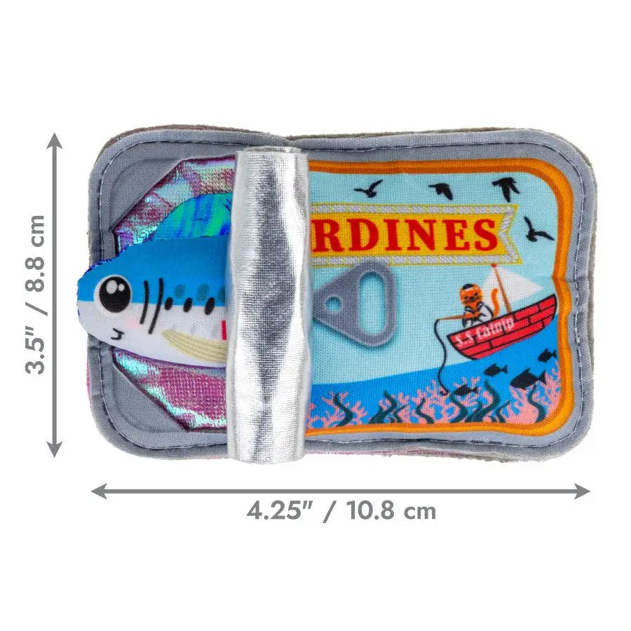 KONG Crackles Sardine Cat Toy for Pouncing Fun - Talis Us