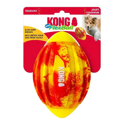 KONG Flexball Sport Football Dog Toy - Talis Us