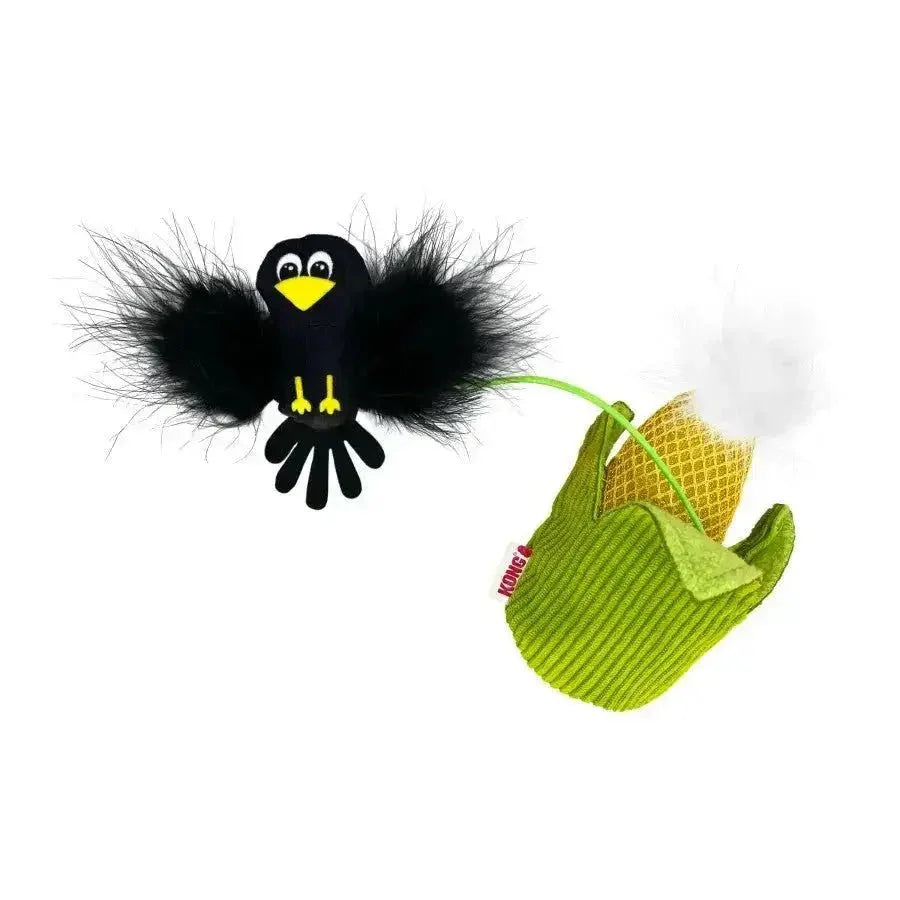 KONG Flingaroo Corny Bird Cat Toy - Talis Us
