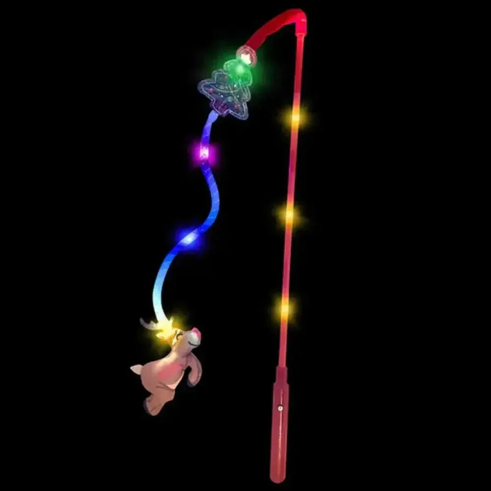 KONG Holiday Teaser Light - Up Reindeer - Talis Us