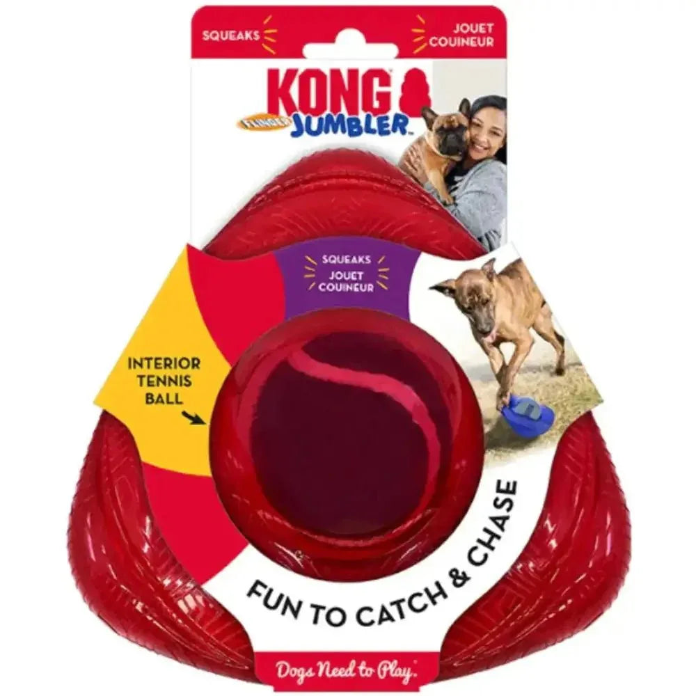 KONG Jumbler Flinger Dog Toy Assorted - Talis Us