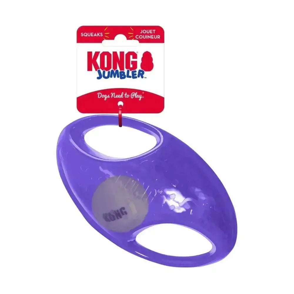 KONG® Jumbler™ Football Dog Enrichment Dog Toys Assorted - Talis Us