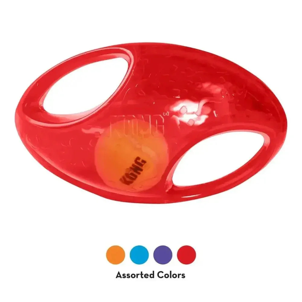 KONG® Jumbler™ Football Dog Enrichment Dog Toys Assorted - Talis Us