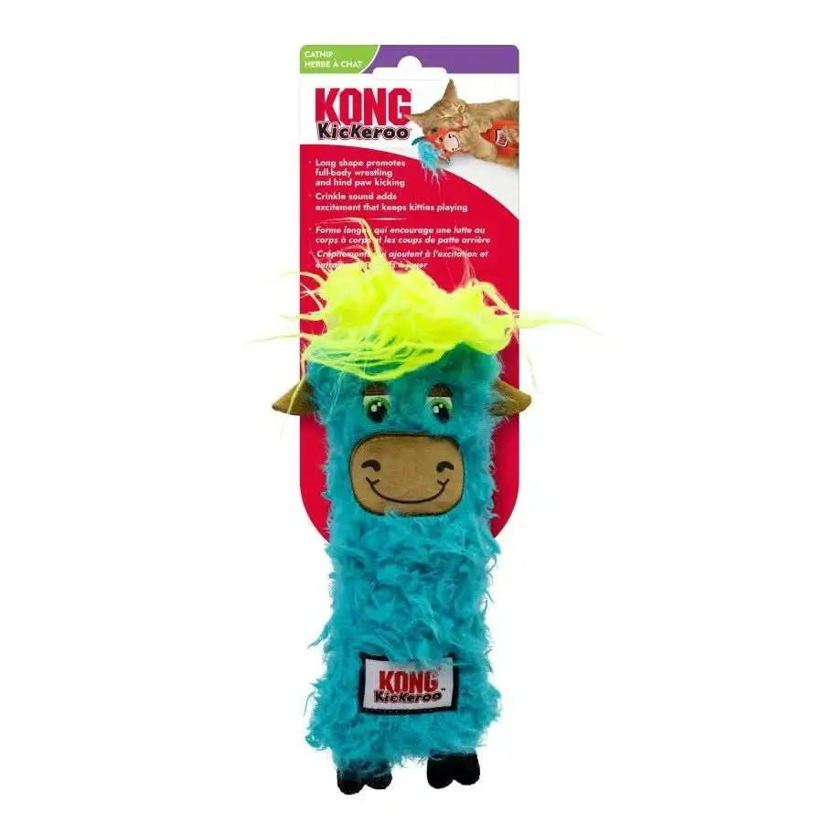 KONG KONG Kickeroo Highland Cow Cat Toy Assorted - Talis Us