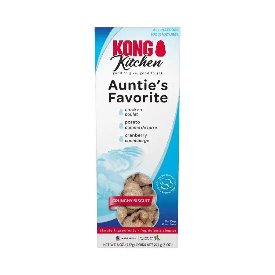 KONG Kitchen Crunchy Biscuit Dog Treats 8 oz - Talis Us