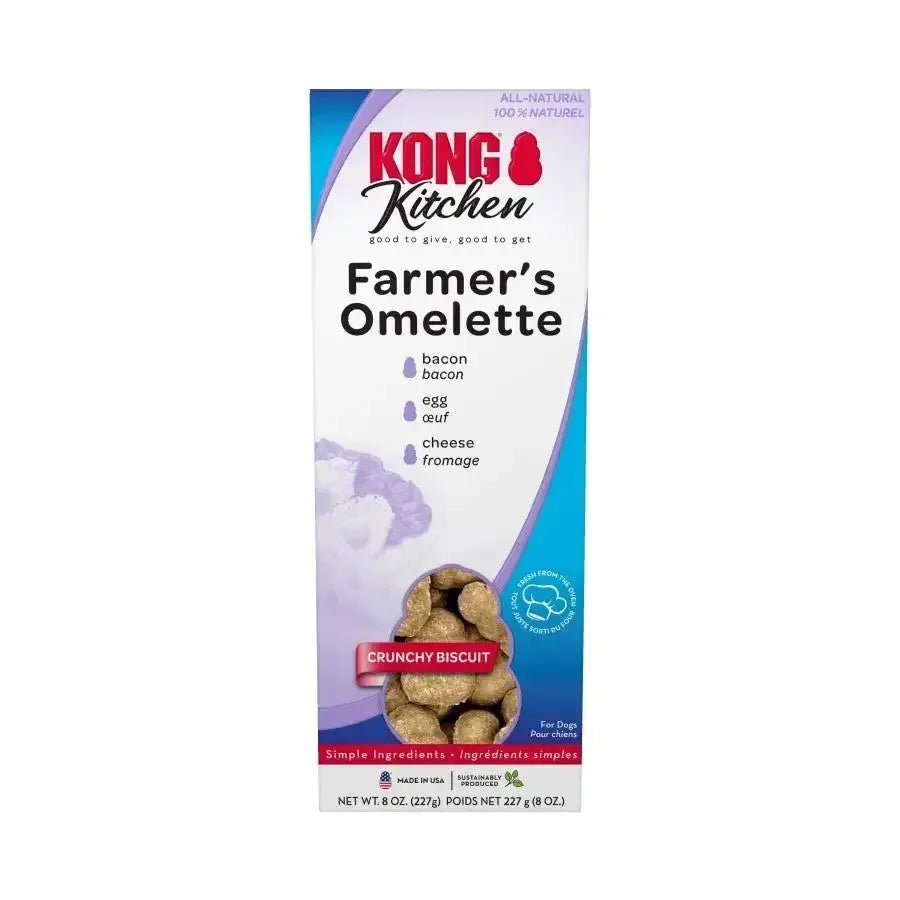 KONG Kitchen Crunchy Biscuit Dog Treats 8 oz - Talis Us