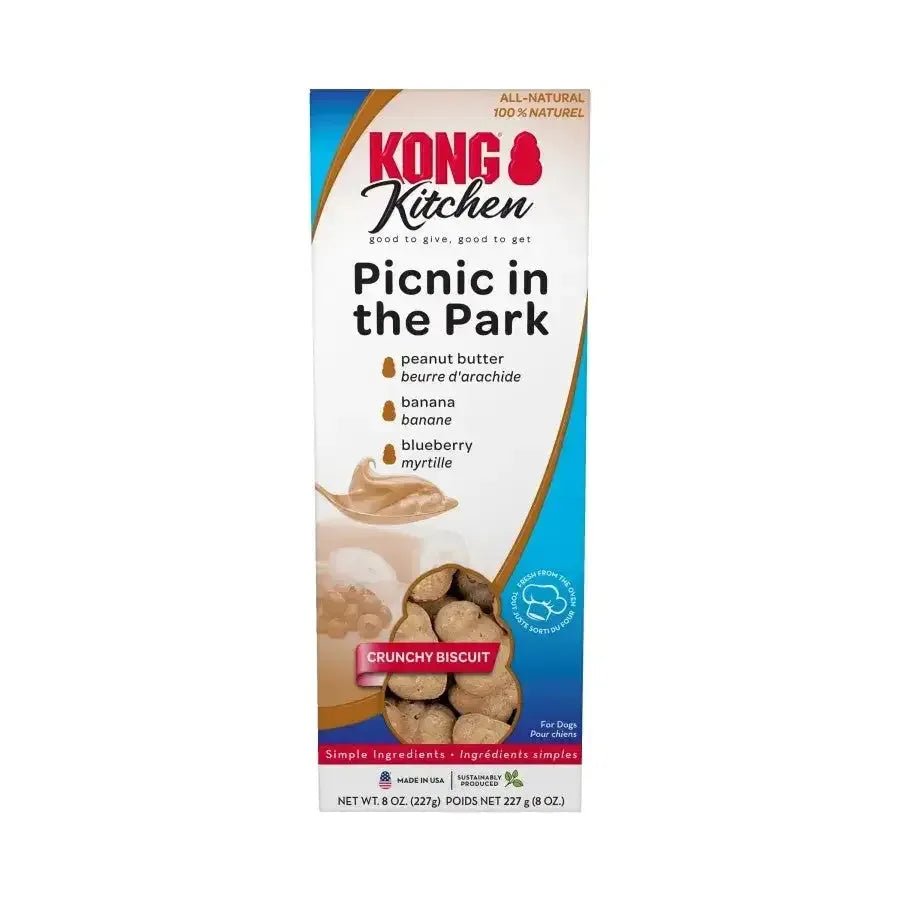 KONG Kitchen Crunchy Biscuit Dog Treats 8 oz - Talis Us