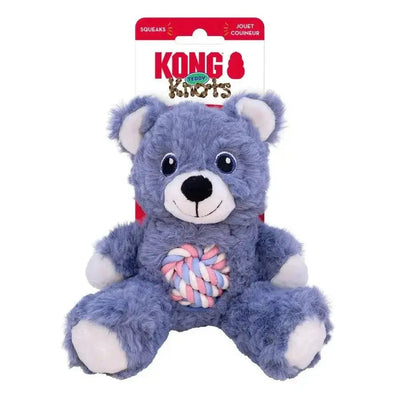 KONG Knots Teddy Dog Toy Assorted - Talis Us