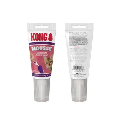 KONG Mousse Salmon Cat Treat Paste 2.5 oz - Talis Us