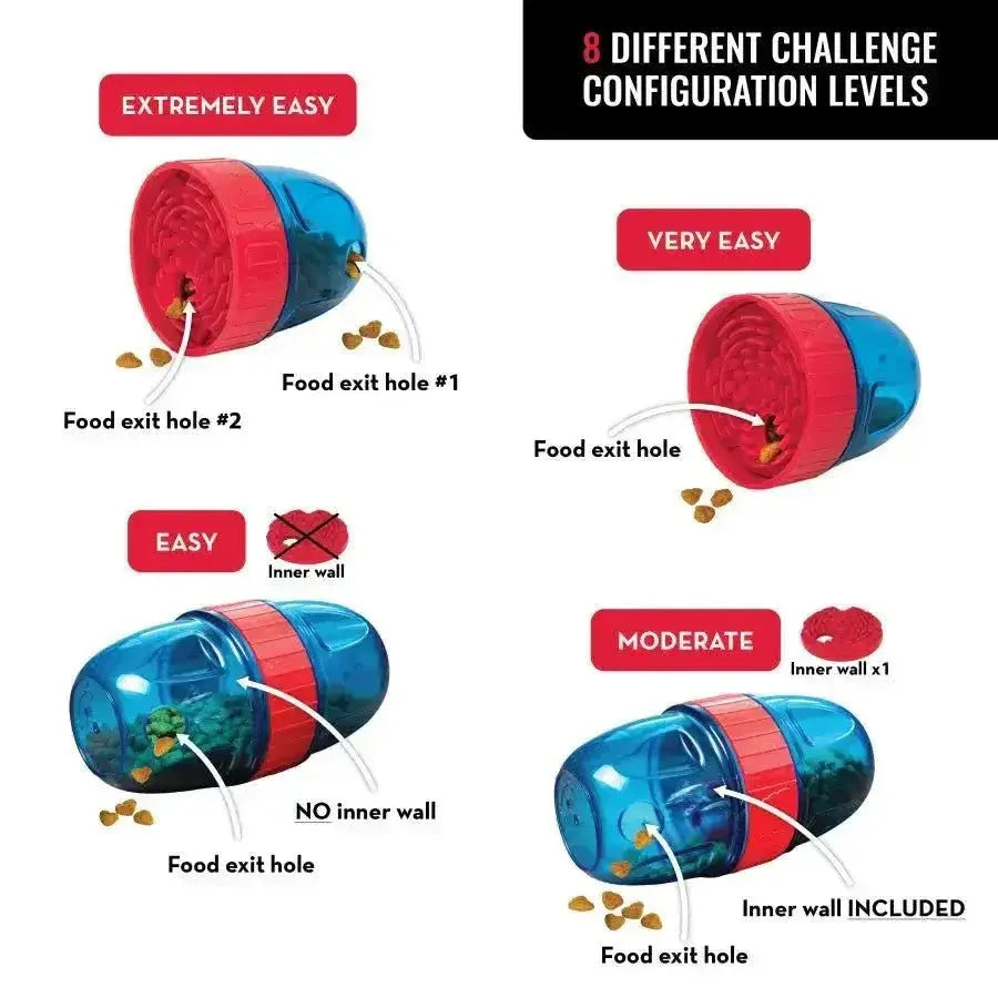 KONG Scuttle Pod Treat Dispenser Dog Toy - Talis Us