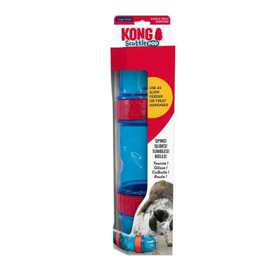 KONG Scuttle Pod Treat Dispenser Dog Toy - Talis Us