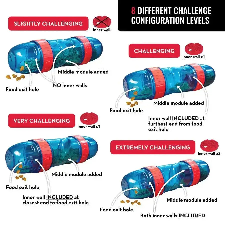 KONG Scuttle Pod Treat Dispenser Dog Toy - Talis Us