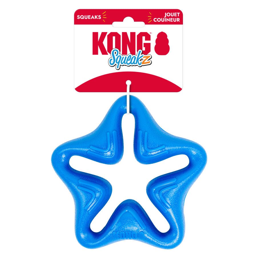KONG Squeakz Star Dog Toy - Fun Squeaky Plaything for Dogs - Talis Us