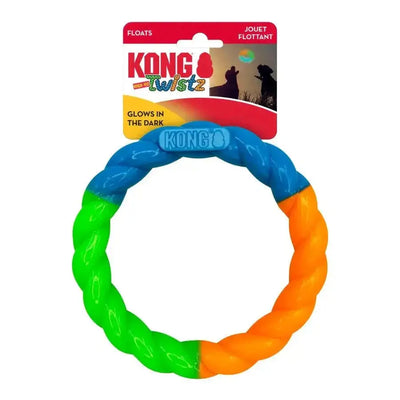 KONG Twistz High - Viz Ring Dog Toy Assorted - Talis Us