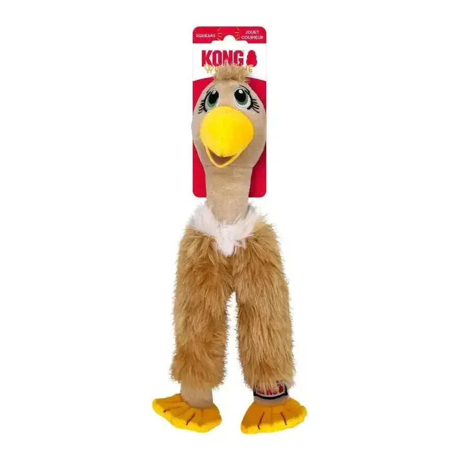 KONG Wishbone - Shaped Bird Plush Dog Toy Assorted - Talis Us